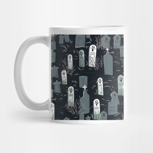 Halloween Decorations 30 - Graveyard/Tombstones Mug